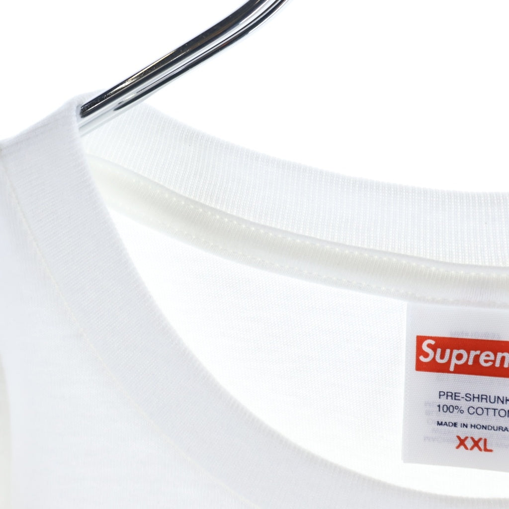 SUPREME(シュプリーム) 25AW RX Tee ロゴプリントクルーネック半袖Tシャツカットソー ホワイト