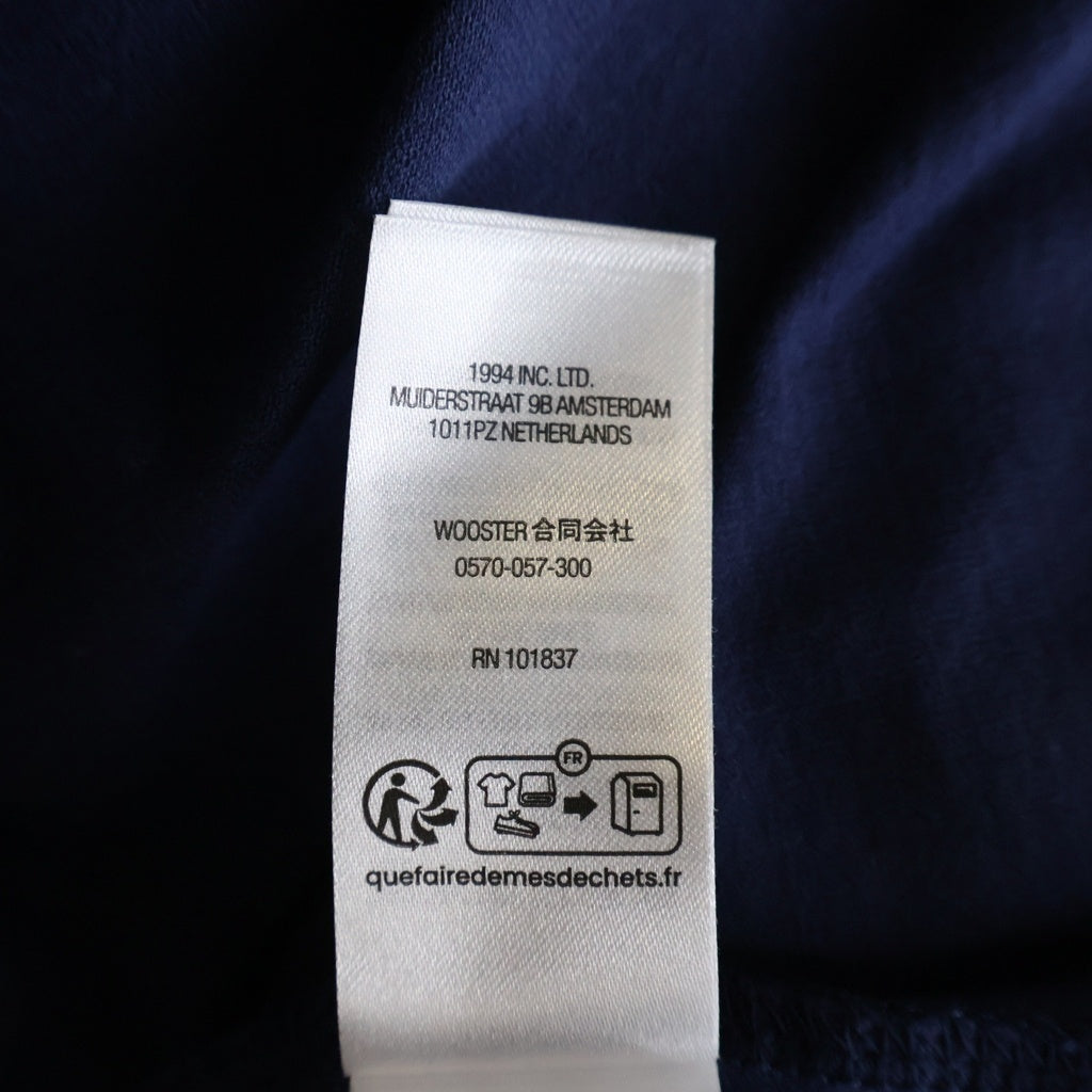 SUPREME(シュプリーム) 25AW Intarsia Sleeve L/S Top インターシャスリーブ 長袖Tシャツカットソー ネイビー