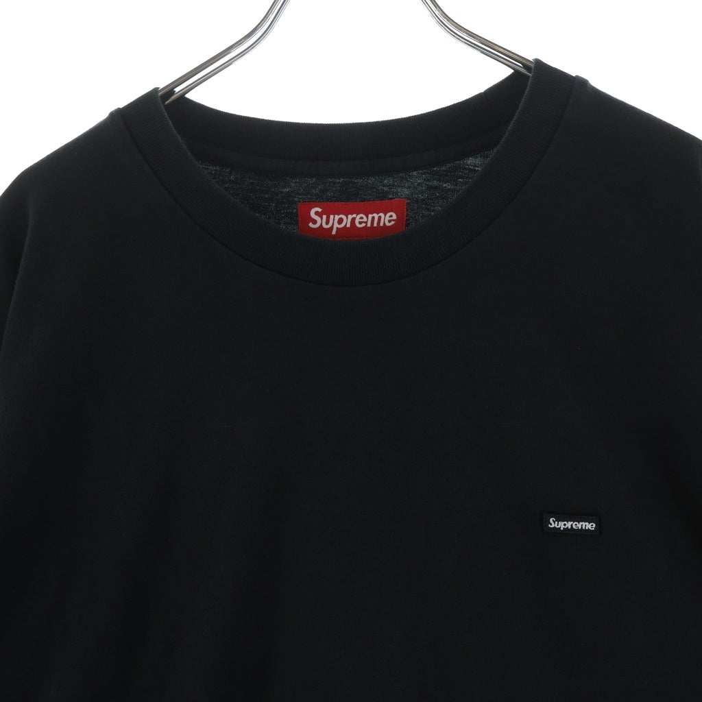 SUPREME(シュプリーム) 25AW Small Box L/S Tee スモールボックスロゴプリントクルーネック長袖Tシャツカットソー ブラック