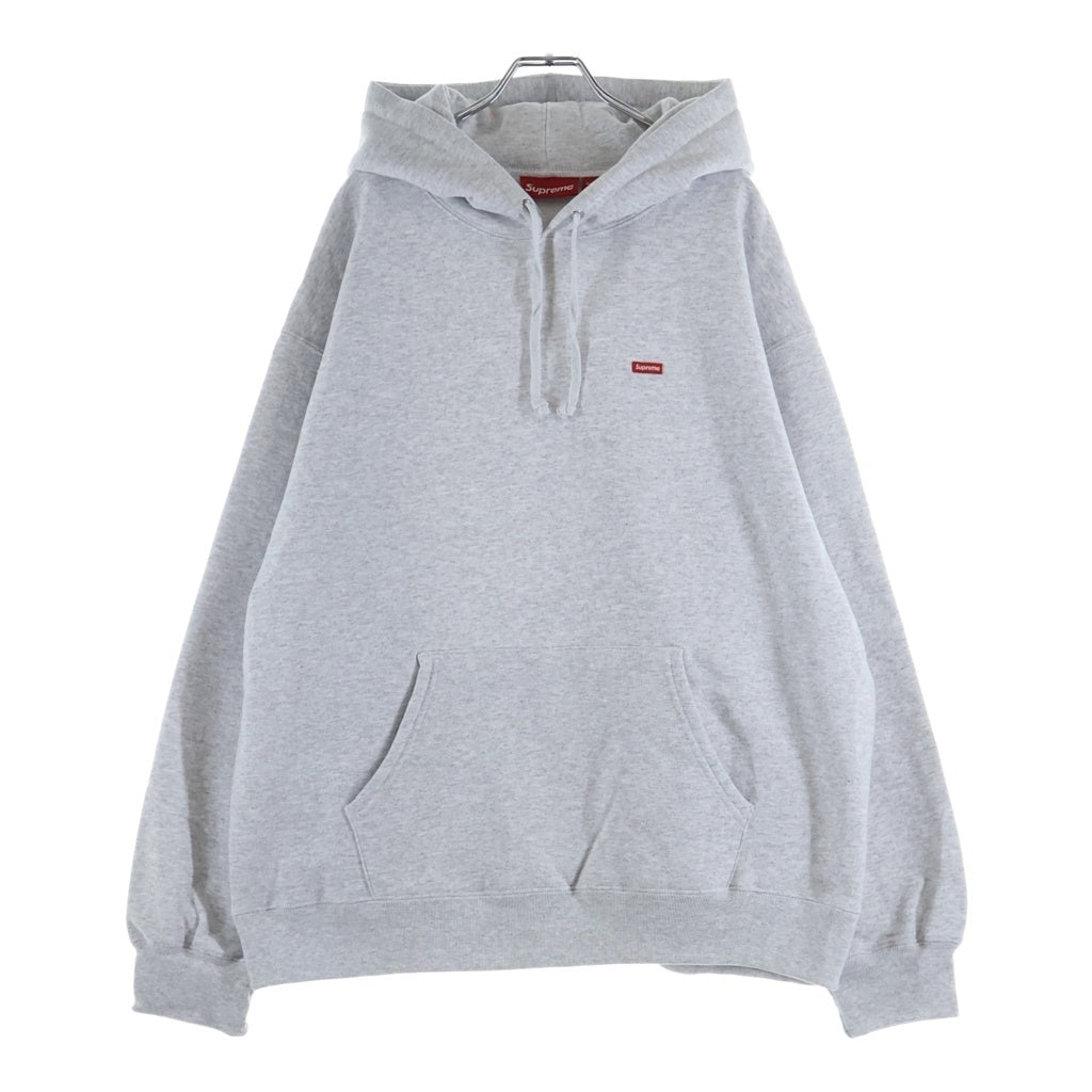 SUPREME(シュプリーム) 25AW Small Box Logo Hooded Sweatshirt スモールボックスロゴ フーデッドスウェットシャツ プルオーバーパーカー グレー