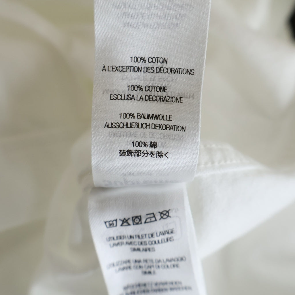 SUPREME(シュプリーム) 25AW Loose Fit Flannel Oxford Shirt ルーズフィット フランネル オックスフォード長袖シャツ ホワイト