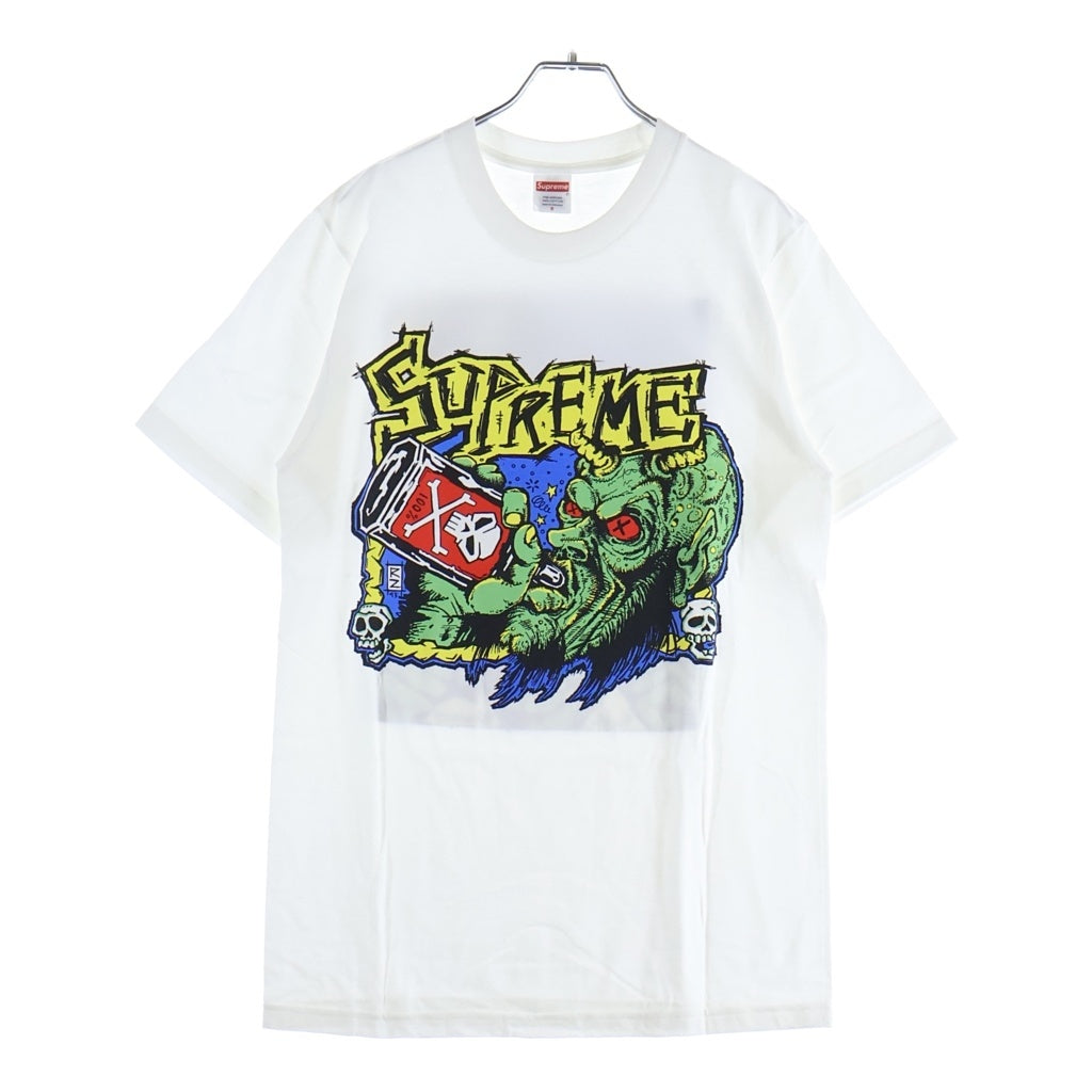 SUPREME(シュプリーム) 25AW Fuckin Blowout Tee ファッキンブロウアウト 両面プリント 半袖Tシャツ カットソー ホワイト