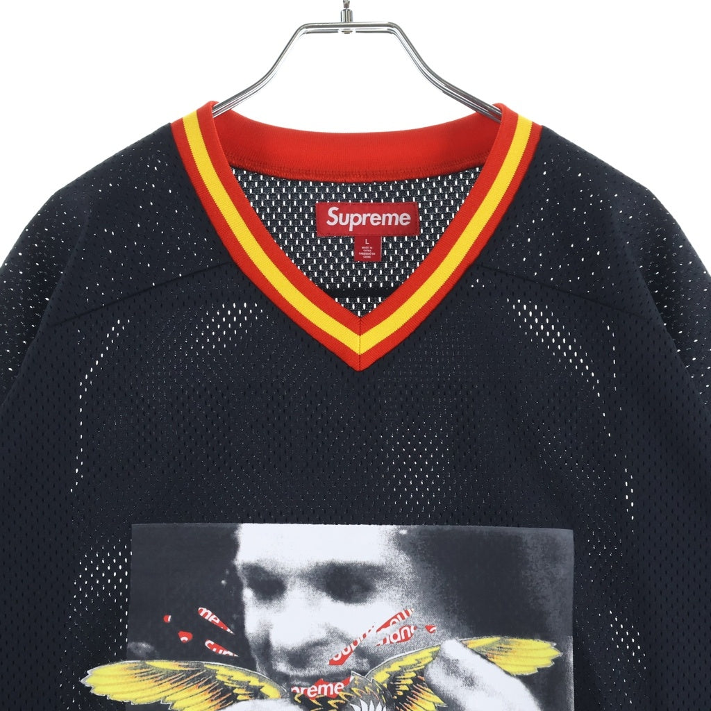 SUPREME(シュプリーム) 25AW ×ANTIHERO Ozzy Hockey Jersey アンタイヒーロー オジー ホッケー ジャージー 長袖シャツ ブラック