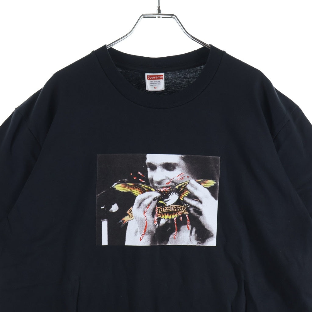 SUPREME(シュプリーム) 25AW ×ANTIHERO Ozzy Tee アンタイヒーロー オジー クルーネック カットソー 半袖Tシャツ ブラック