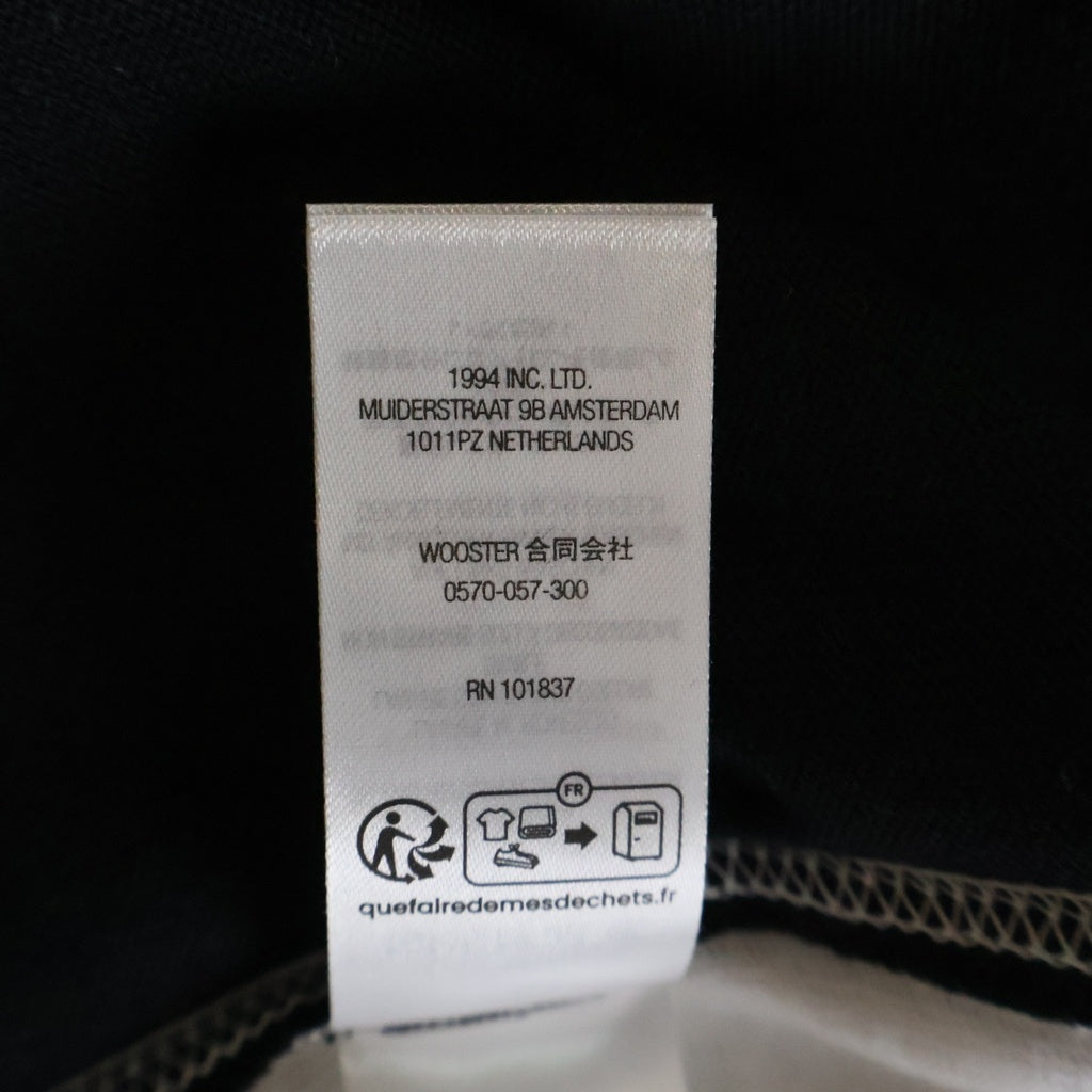 SUPREME(シュプリーム) 25SS Split S/S Football Top クルーネック スプリット 長袖 フットボール トップ Tシャツ ブラック/イエロー