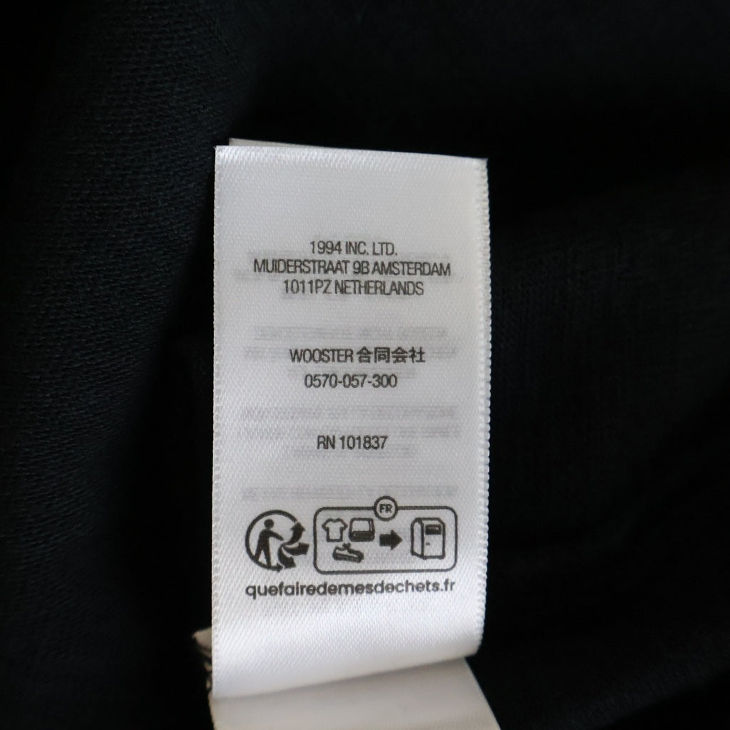 SUPREME(シュプリーム) 25AW Collegiate Applique S/S Top カレッジ アップリケ 半袖Tシャツ ブラック