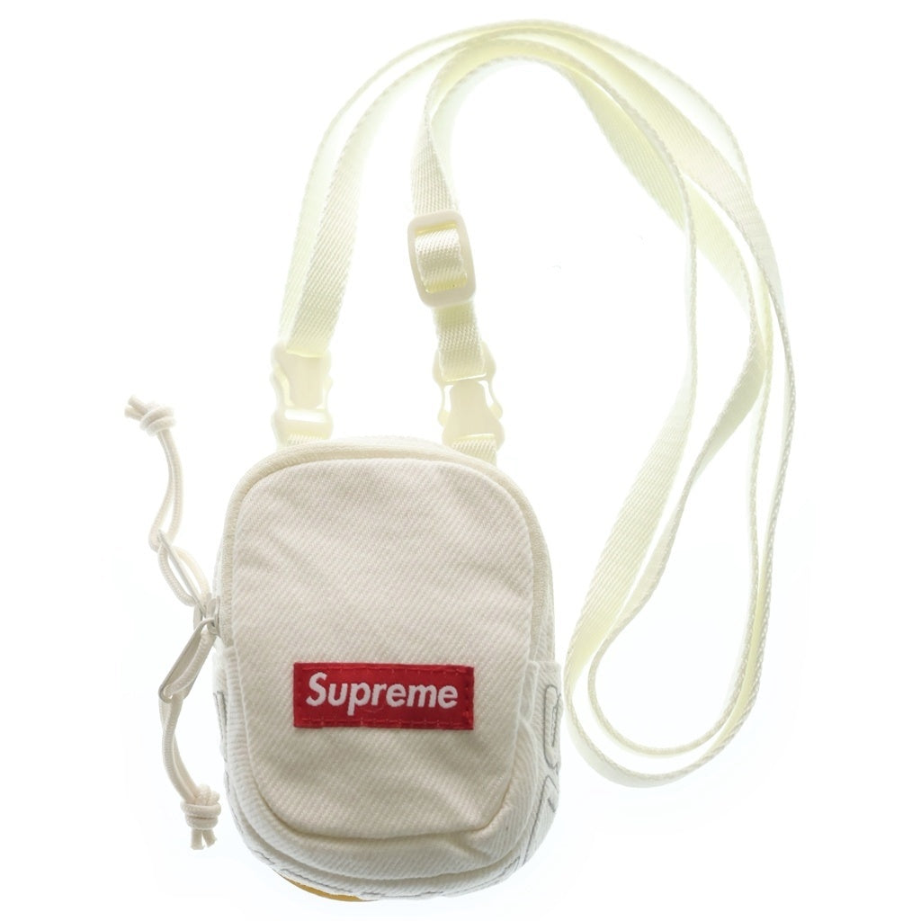 SUPREME(シュプリーム) 25AW Mini Utility Bag ボックス ロゴ ミニ ユーティリティ ショルダー バッグ ホワイト レディース