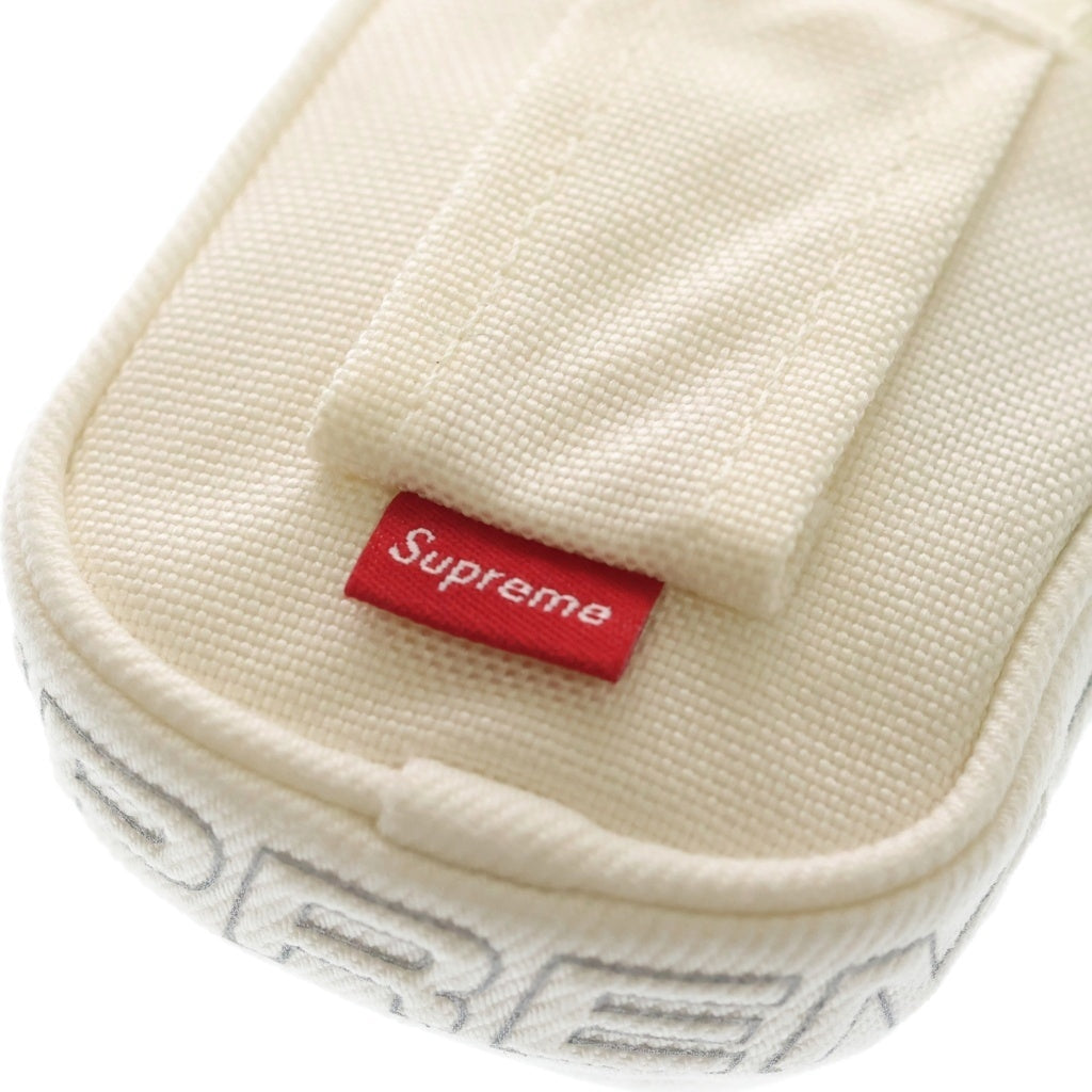 SUPREME(シュプリーム) 25AW Mini Utility Bag ボックス ロゴ ミニ ユーティリティ ショルダー バッグ ホワイト レディース