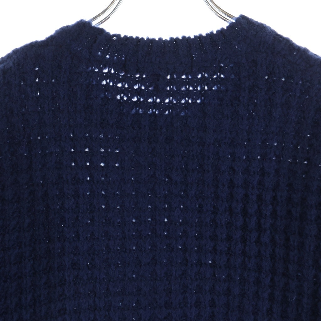 SUPREME(シュプリーム) 25AW Small Box Waffle Sweater スモールボックス ワッフル ニット セーター ネイビー