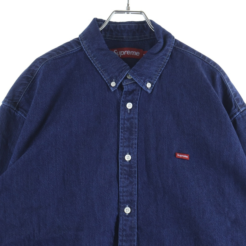 SUPREME(シュプリーム) 25AW Small Box Denim Shirt スモール ボックスロゴ デニム 長袖シャツ インディゴ