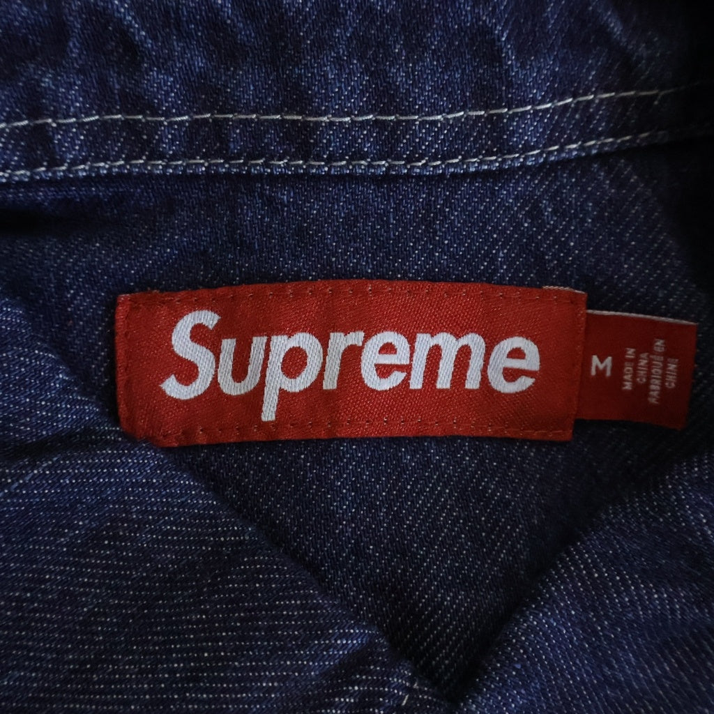 SUPREME(シュプリーム) 25AW Small Box Denim Shirt スモール ボックスロゴ デニム 長袖シャツ インディゴ