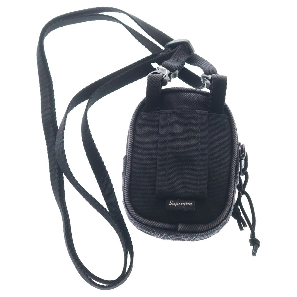 SUPREME(シュプリーム) 25AW Mini Utility Bag ボックス ロゴ ミニ ユーティリティ ショルダー バッグ ブラック レディース