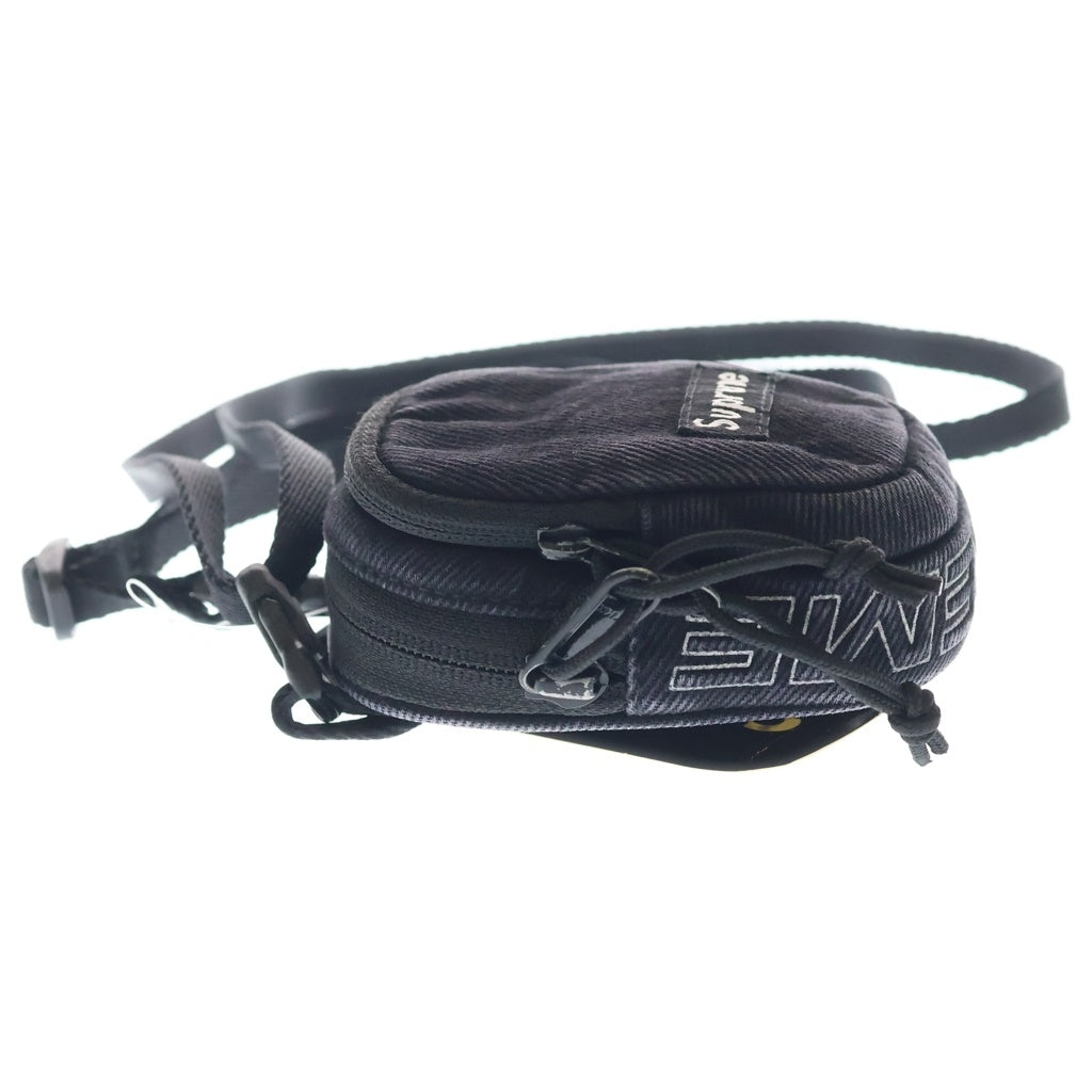 SUPREME(シュプリーム) 25AW Mini Utility Bag ボックス ロゴ ミニ ユーティリティ ショルダー バッグ ブラック レディース