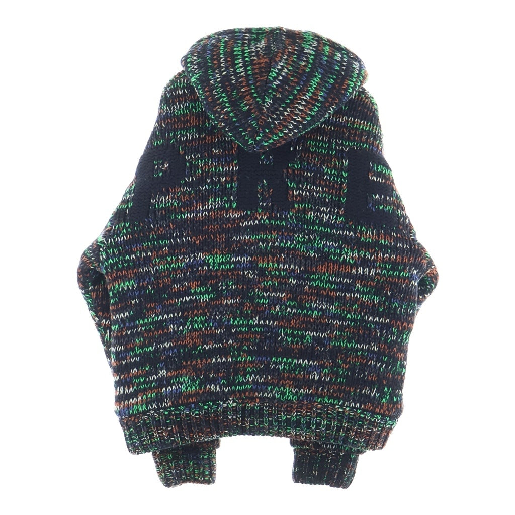 SUPREME(シュプリーム) 25AW Faux Shearling Lined Zip Up Hooded Sweater フェイクシアリングラインド ジップアップフーディーセーター ブラック/マルチ