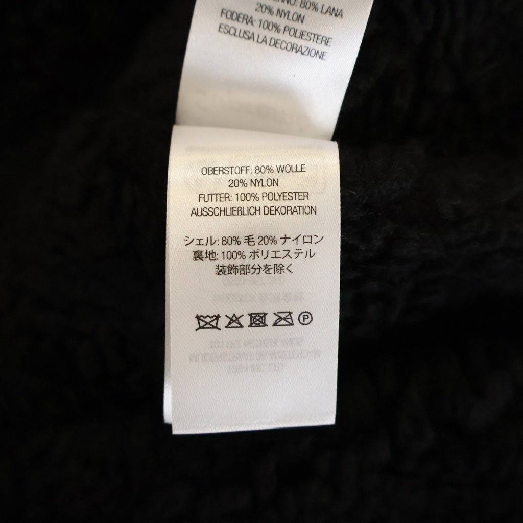 SUPREME(シュプリーム) 25AW Faux Shearling Lined Zip Up Hooded Sweater フェイクシアリングラインド ジップアップフーディーセーター ブラック/マルチ