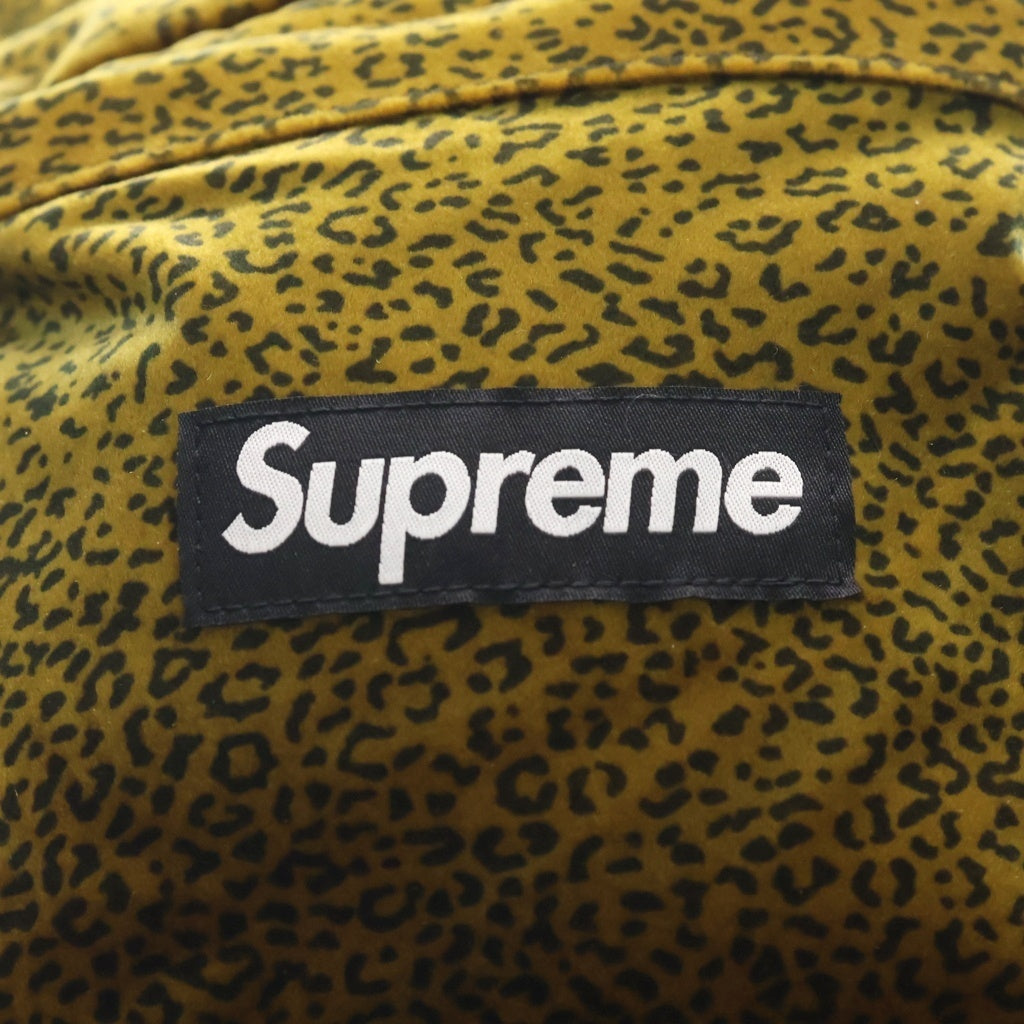 SUPREME(シュプリーム) 25AW Velvet Backpack Tan Leopard レオパード ベルベット バックパック リュックサック ブラウン