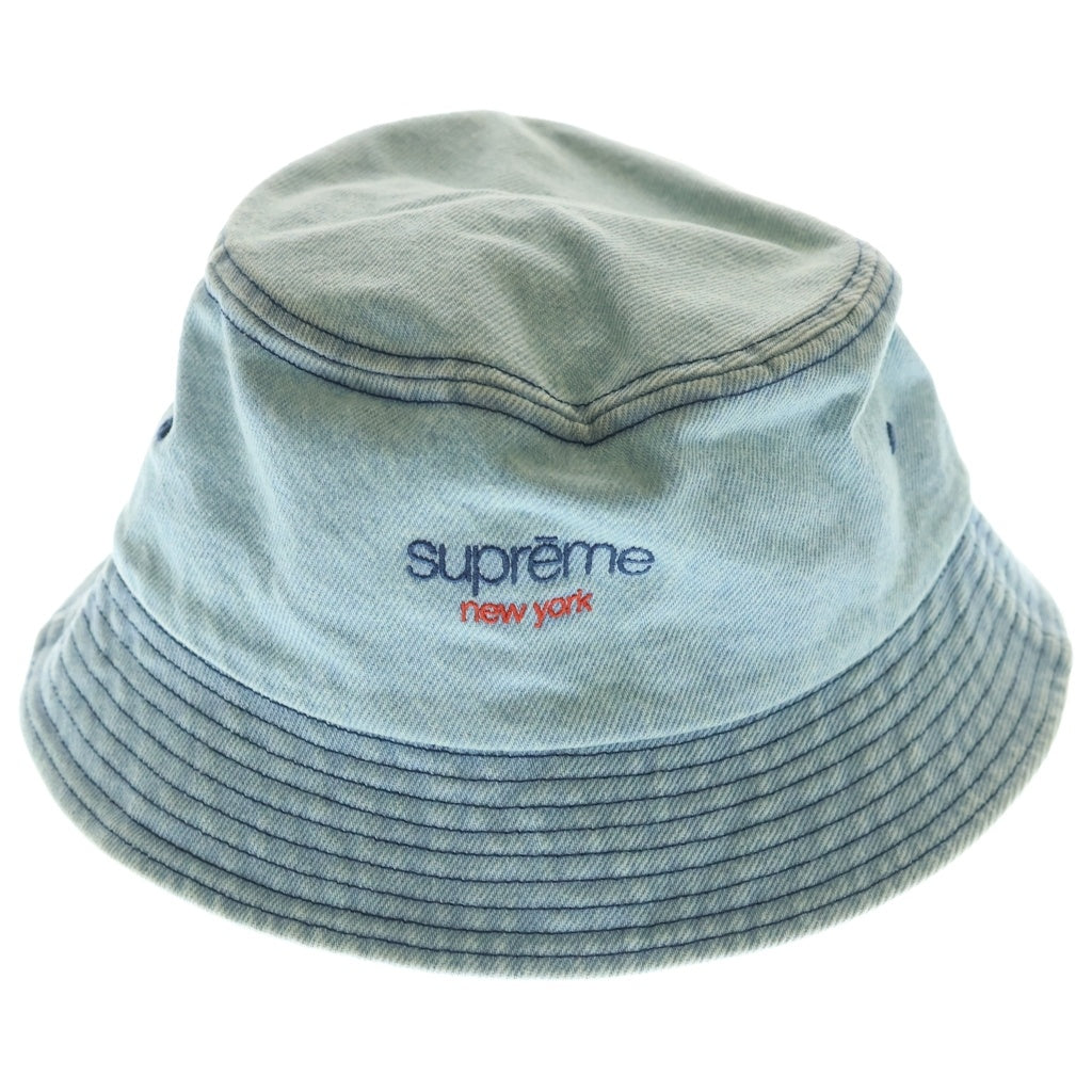SUPREME(シュプリーム) 25SS Denim Crusher デニム クラッシャー バケットハット インディゴ レディース