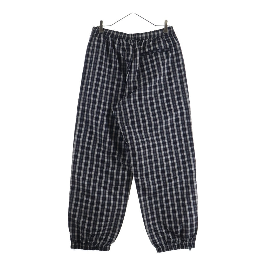 SUPREME(シュプリーム) 25AW Plaid Warm Up Pant プレイド ウォームアップ ロングパンツ ブラック