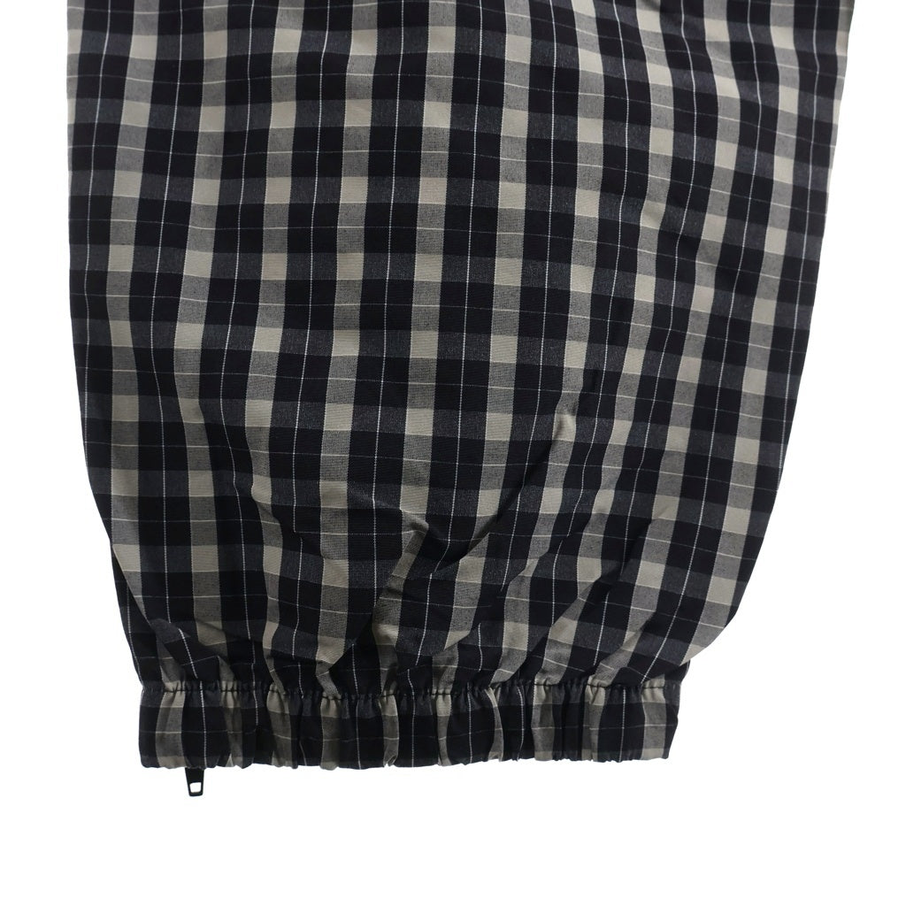 SUPREME(シュプリーム) 25AW Plaid Warm Up Pant プレイド ウォームアップ ロングパンツ ブラック