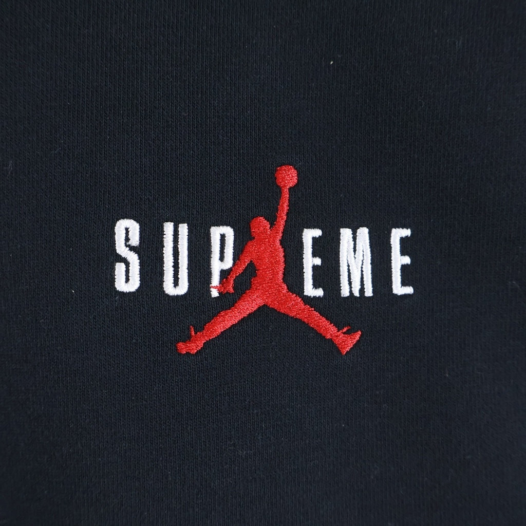 SUPREME(シュプリーム) 24AW ×NIKE Jordan Hooded Sweatshirt HF0836-010 ジョーダン フーデッドプルオーバーフーディーパーカー ブラック