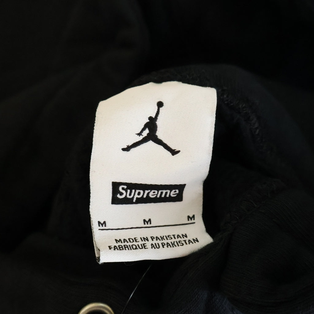 SUPREME(シュプリーム) 24AW ×NIKE Jordan Hooded Sweatshirt HF0836-010 ジョーダン フーデッドプルオーバーフーディーパーカー ブラック