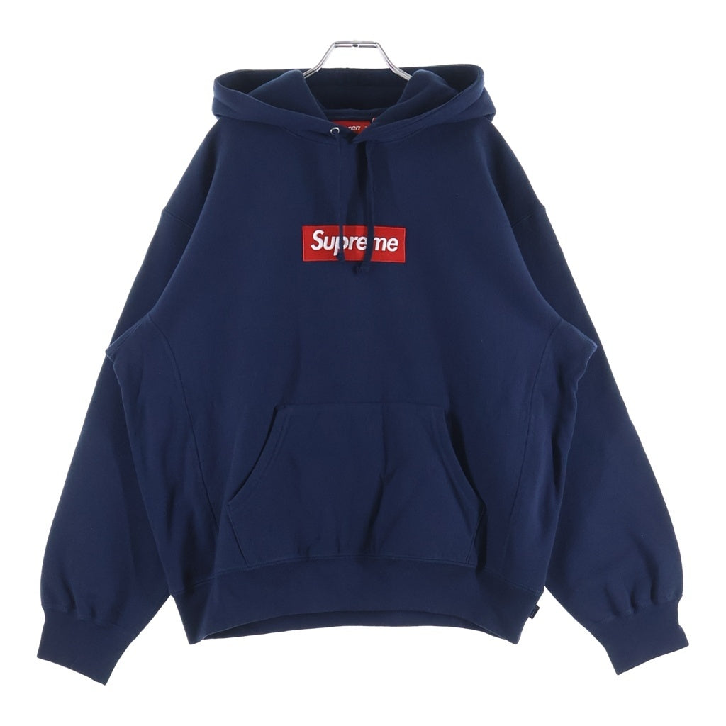 SUPREME(シュプリーム) 24AW Box Logo Hooded Sweatshirt ボックス ロゴ フーデッド スウェット パーカー ネイビー