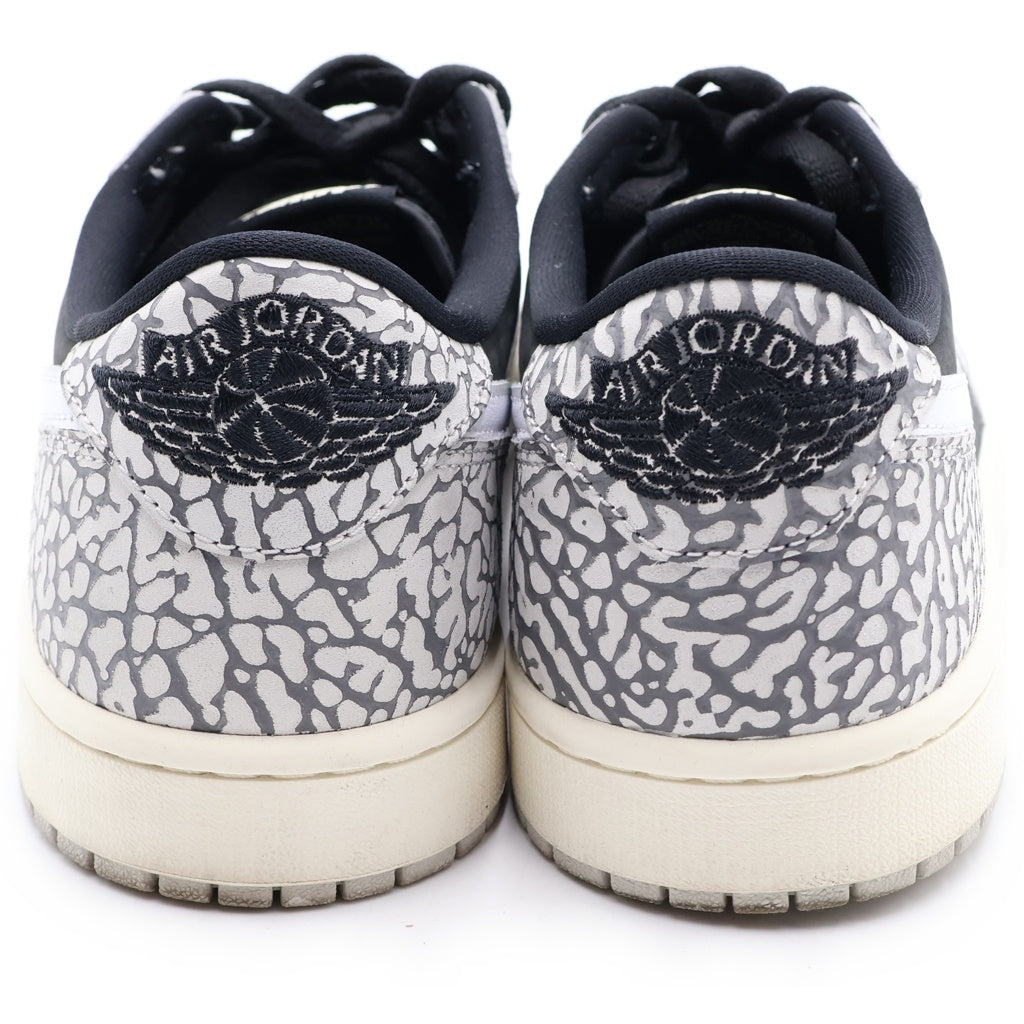 NIKE(ナイキ) AIR JORDAN 1 RETRO LOW OG BLACK CEMENT CZ0790-001 エアジョーダン1 レトロ ブラックセメント ローカットスニーカー グレー/ブラック US9.5/27.5cm