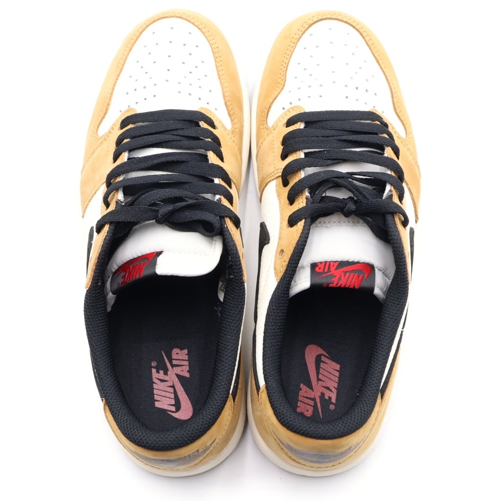 NIKE(ナイキ) AIR JORDAN 1 LOW OG ROOKIE OF THE YEAR SAIL AND GOLDEN HARVEST エア ジョーダン 1 ローカットスニーカー US9.5/27.5cm CZ0790-107