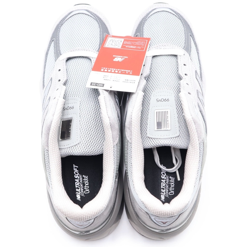 New Balance(ニューバランス) M990GL5 スエード ローカットスニーカー グレー US9.5/27.5cm