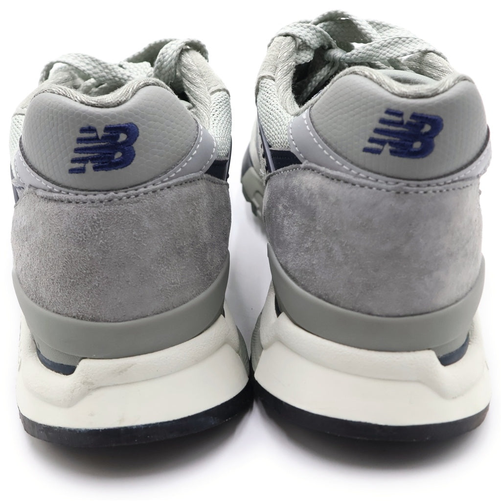 New Balance(ニューバランス) ×WTAPS U998WT ダブルタップス スエード ローカットスニーカー グレー US9.5/27.5cm