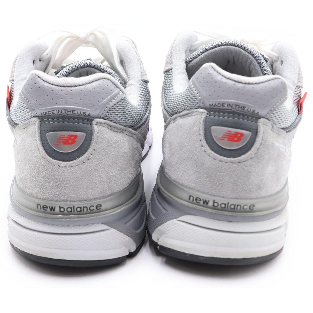 New Balance ニューバランス 990V4 GRAY メッシュ ローカットスニーカー グレー US9.5/27.5cm New Balance(ニューバランス) 990V4 GRAY メッシュ ローカット