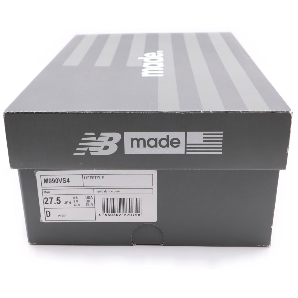 New Balance(ニューバランス) 990V4 GRAY メッシュ ローカット