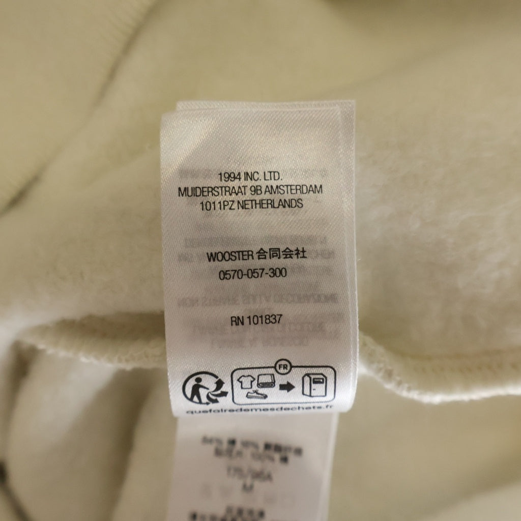SUPREME(シュプリーム) 24SS Wrapped Half Zip Hooded Sweatshirt ワープドハーフジップスウェット プルオーバー パーカーアイボリー