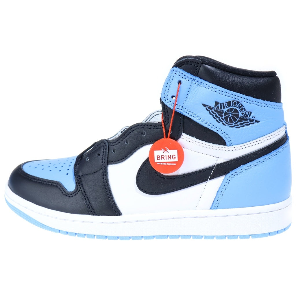 NIKE(ナイキ) AIR JORDAN 1 RETRO OG UNIVERSITY BLUE/UNC TOE DZ5485-400 エアジョーダン1 レトロ ハイカットスニーカー ブルー/ホワイト US9/27cm