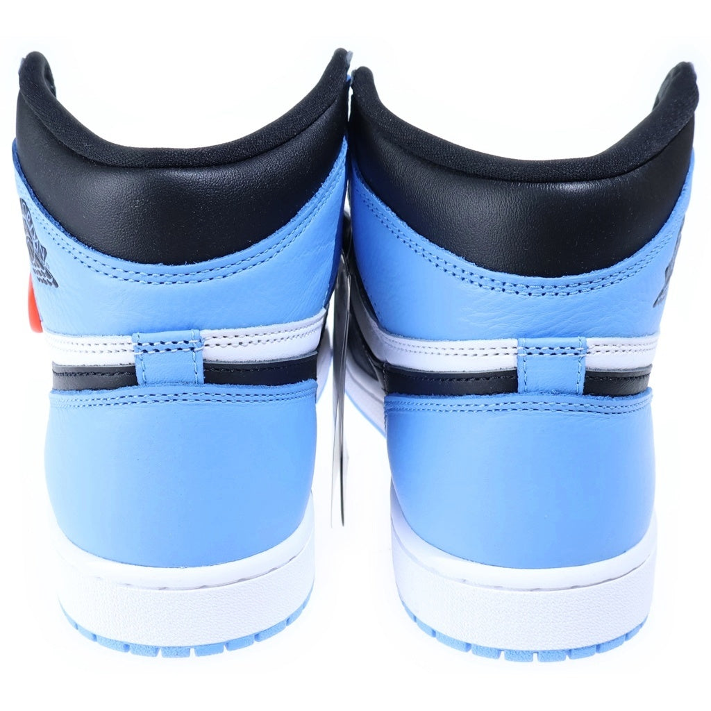 NIKE(ナイキ) AIR JORDAN 1 RETRO OG UNIVERSITY BLUE/UNC TOE DZ5485-400 エアジョーダン1 レトロ ハイカットスニーカー ブルー/ホワイト US9/27cm