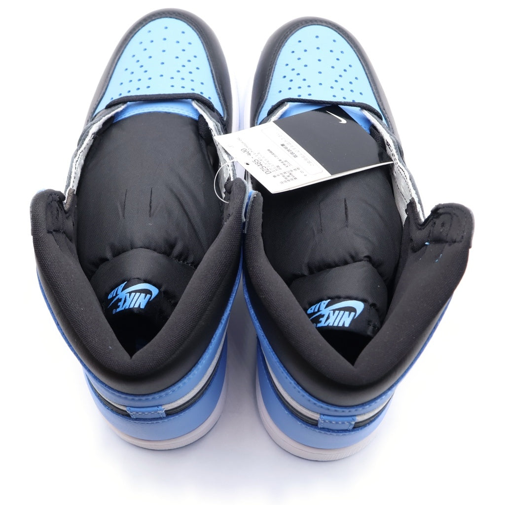 NIKE(ナイキ) AIR JORDAN 1 RETRO OG UNIVERSITY BLUE/UNC TOE DZ5485-400 エアジョーダン1 レトロ ハイカットスニーカー ブルー/ホワイト US9/27cm