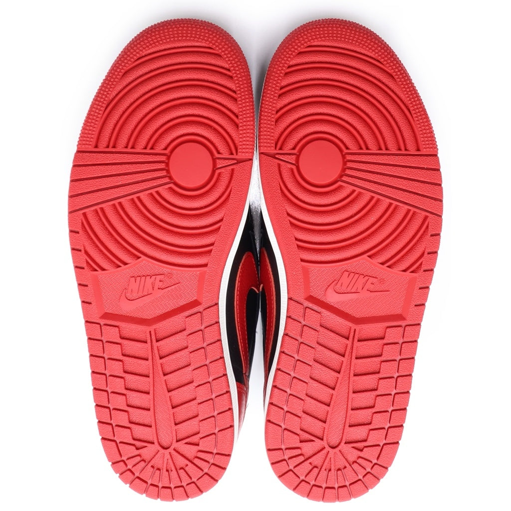 NIKE(ナイキ) AIR JORDAN 1 RETRO LOW OG BANNED IW6276-001 エアジョーダン1 レトロ ローカットスニーカー レッド/ブラック US9.5/27.5cm