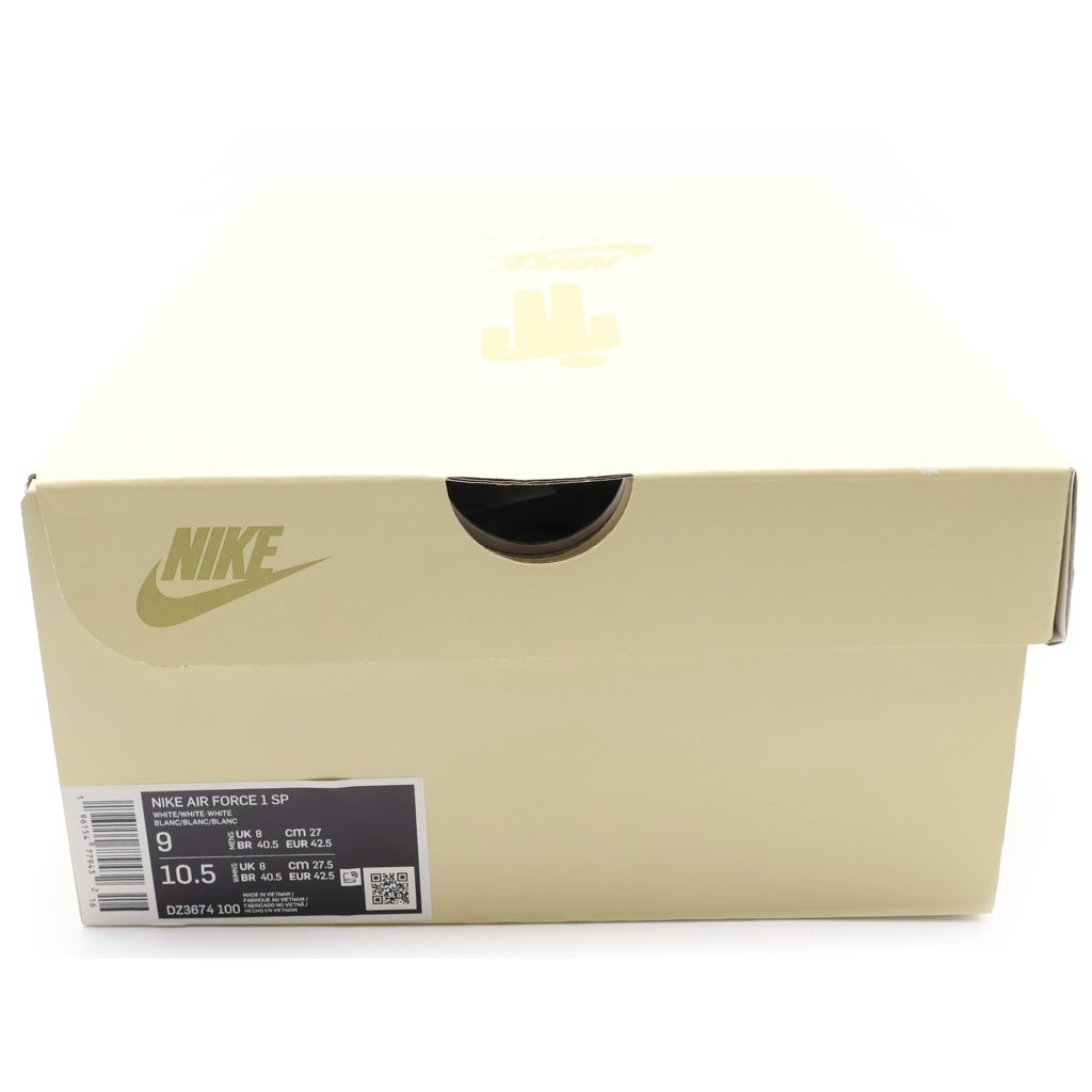 NIKE(ナイキ) ×BILLIE EILISH AIR FORCE 1 LOW TRIPLE WHITE DZ3674-100 ビリーアイリッシュ エアフォース1 ローカットスニーカー ホワイト US9/27cm