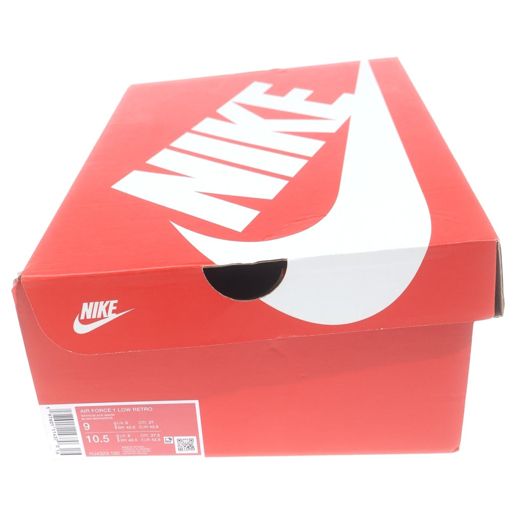 NIKE(ナイキ) AIR FORCE 1 LOW RETRO ESCAPE HJ4323-100 エアフォース1 レトロ ローカットスニーカー ブラウン US9/27cm