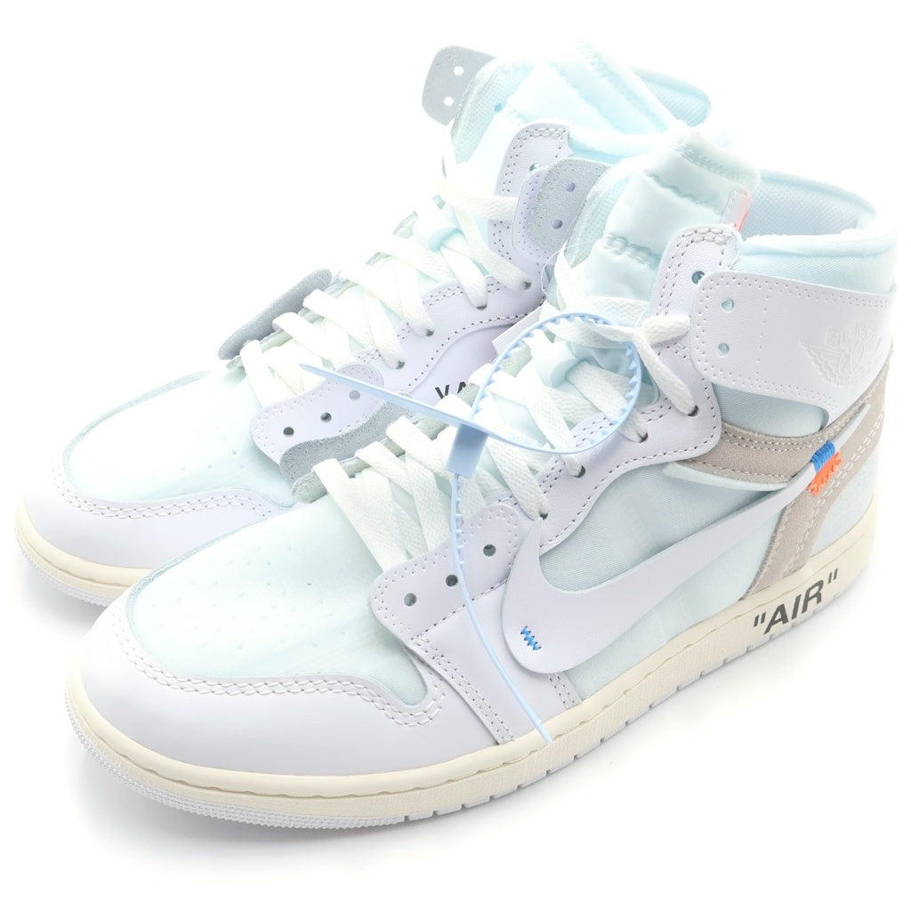 NIKE(ナイキ) ×V.A.A AIR JORDAN 1 RETRO HIGH OG ALASKA AA3834-100 エアジョーダン1 ヴァージルアブローアーカイブ アラスカ ハイカットスニーカー US10/28.0cm ホワイト