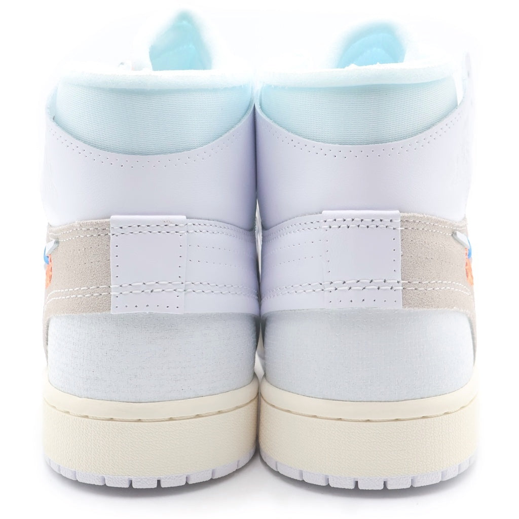 NIKE(ナイキ) ×V.A.A AIR JORDAN 1 RETRO HIGH OG ALASKA AA3834-100 エアジョーダン1 ヴァージルアブローアーカイブ アラスカ ハイカットスニーカー US10/28.0cm ホワイト