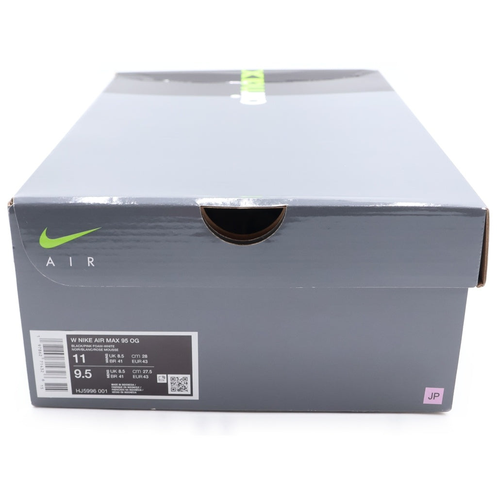 NIKE(ナイキ) WMNS AIR MAX 95 BIG BUBBLE MEDIUM GREY/PINK FOAM HJ5996-001 ウィメンズ エアマックス95 ビッグバブル ローカットスニーカー ピンク/グレー US9.5/27.5cm レディース