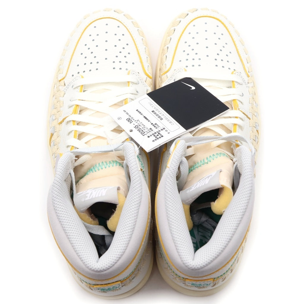 NIKE(ナイキ) ×UNION ×BEPHIES BEAUTY SUPPLY AIR JORDAN 1 HIGH OG SUMMER 96 ユニオン ベフィーズビューティー エアジョーダン1 ハイカットスニーカー FD2565-100