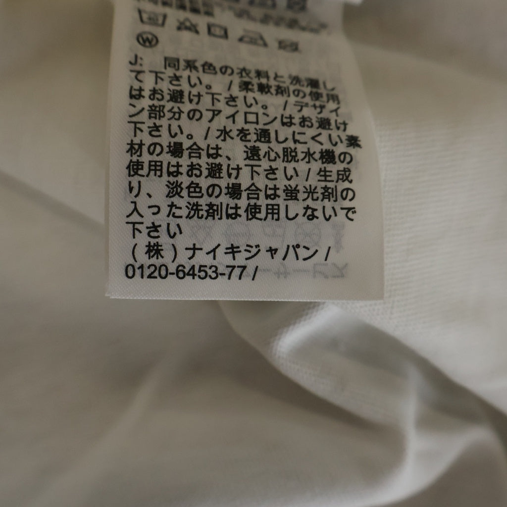 NIKE(ナイキ) ×NOCTA NRG LU SS CPFM TEE ノクタ ロゴプリントクルーネック半袖Tシャツカットソー ホワイト DR2630-100