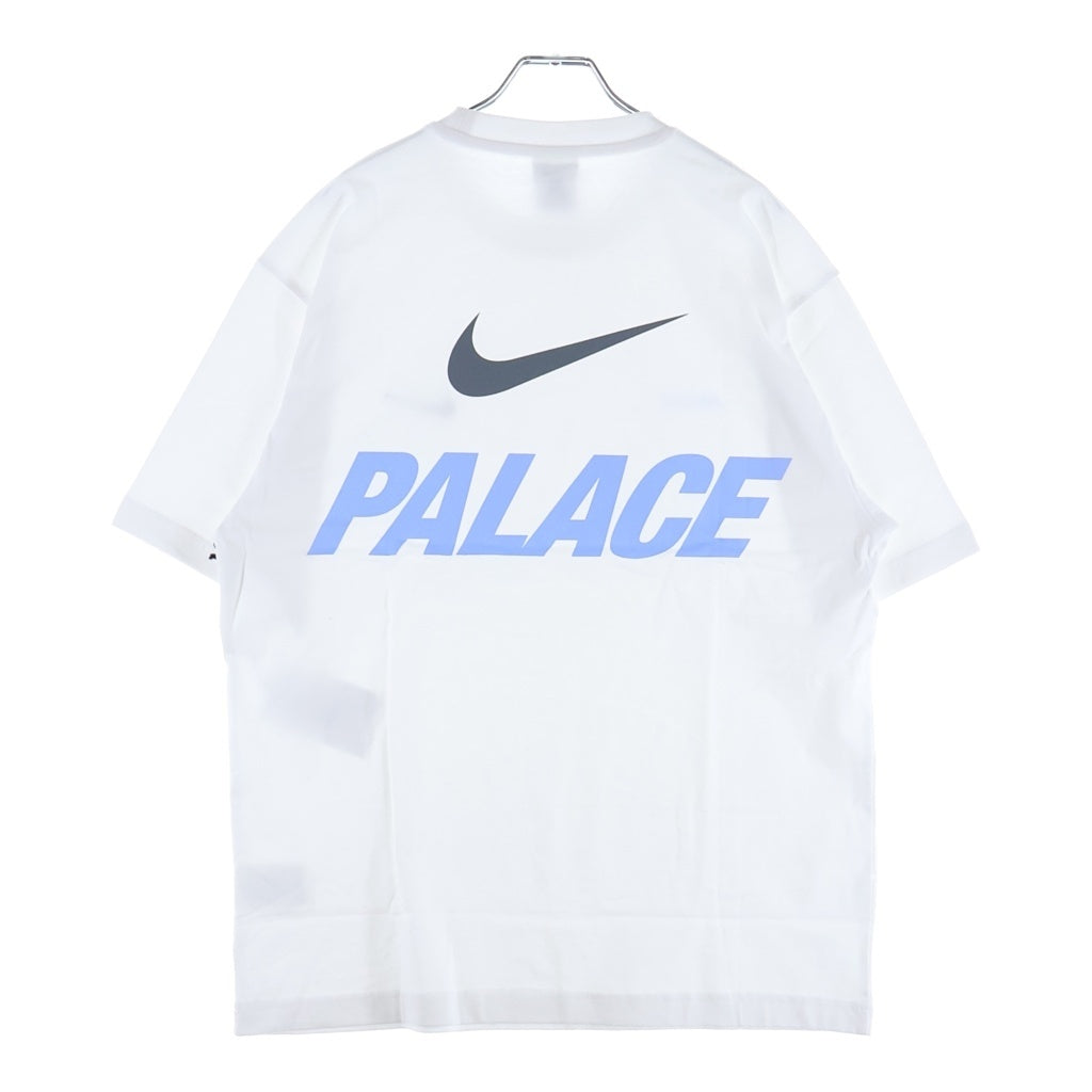 Palace Skateboards(パレススケートボーズ) ×NIKE Font Swoosh T-Shirt ナイキ フロント スウォッシュ 半袖Tシャツカットソー ホワイト P28NTS002