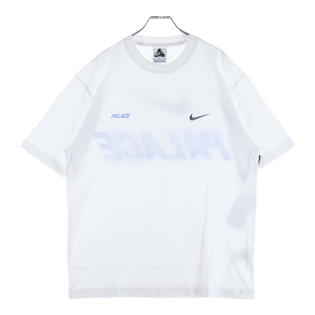 Palace Skateboards(パレススケートボーズ) ×NIKE Font Swoosh T-Shirt ナイキ フロント スウォッシュ 半袖Tシャツカットソー ホワイト P28NTS002