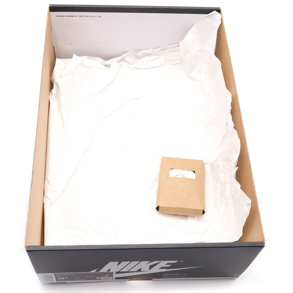 NIKE(ナイキ) AIR JORDAN 1 RETRO LOW OG BARONS CZ0790-110 エアジョーダン1 ローカットスニーカー ホワイト/グレー US9.5/27.5cm