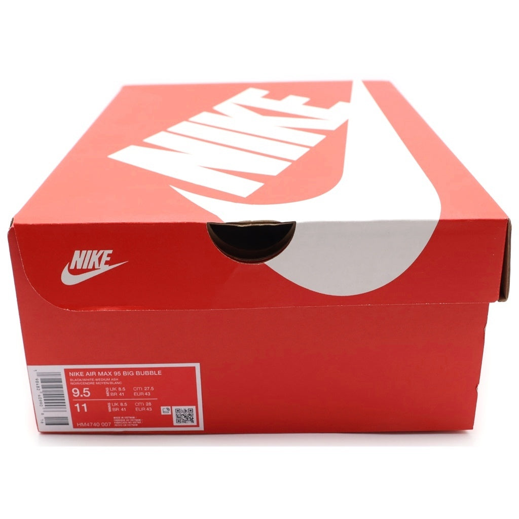 NIKE(ナイキ) AIR MAX 95 OG BIG BUBBLE GRANITE HM4740-007 エアマックス95 ローカットスニーカー ホワイト/グレー US9.5/27.5cm