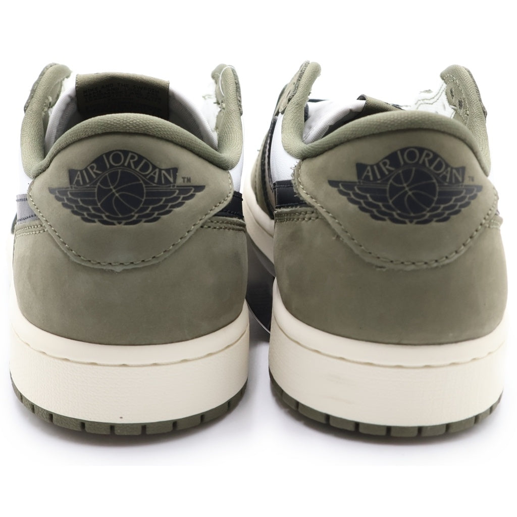 NIKE(ナイキ) AIR JORDAN 1 LOW OG MEDIUM OLIVE HQ6998-200 エア ジョーダン 1 ミディアム オリーブ ローカットスニーカー ホワイト/カーキ US9.5/27.5cm