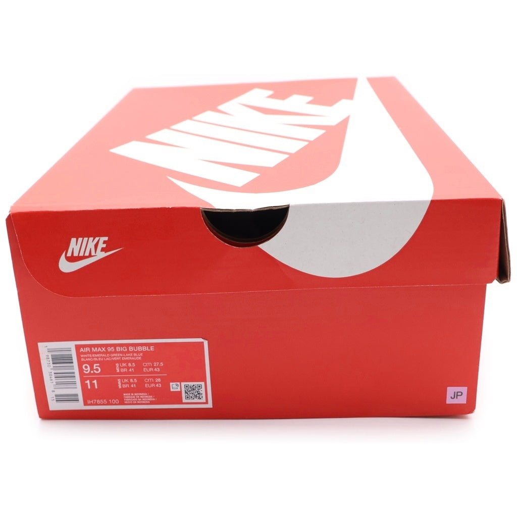 NIKE(ナイキ) AIR MAX 95 BIGBUBBLE IH7855-100 エアマックス 95 OG ビッグ バブル ローカットスニーカー ホワイト/ブルー US9.5/27.5cm